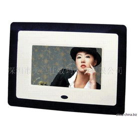 商務新寵 7寸數碼相框機——集電子相冊、廣告機與高端禮品于一體